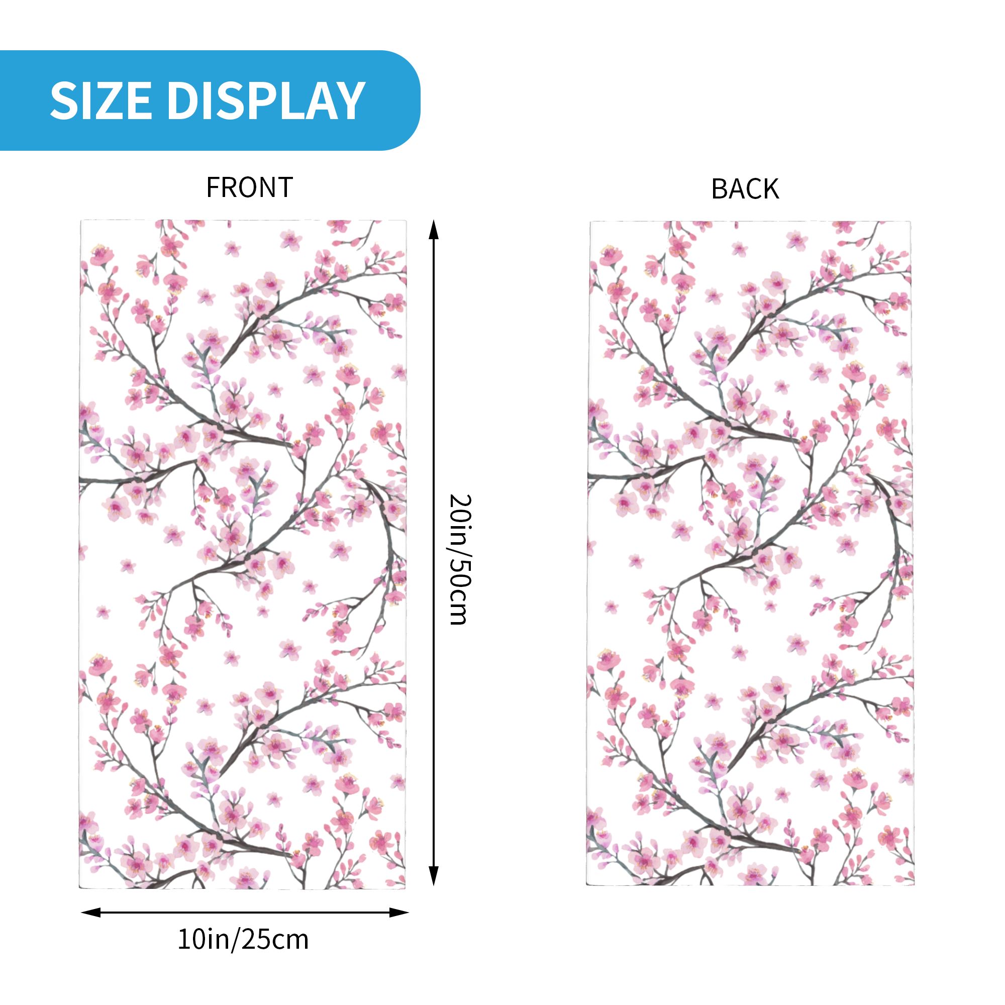 Japan Sakura Cherry Blossoms w - Neck Gaiter Face Cover avis et prix