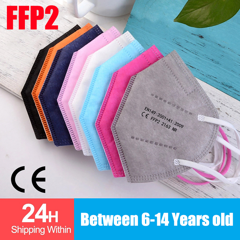 100pcs Kids mascarillas fpp2 B - Disposable Surgical Mask avis et prix