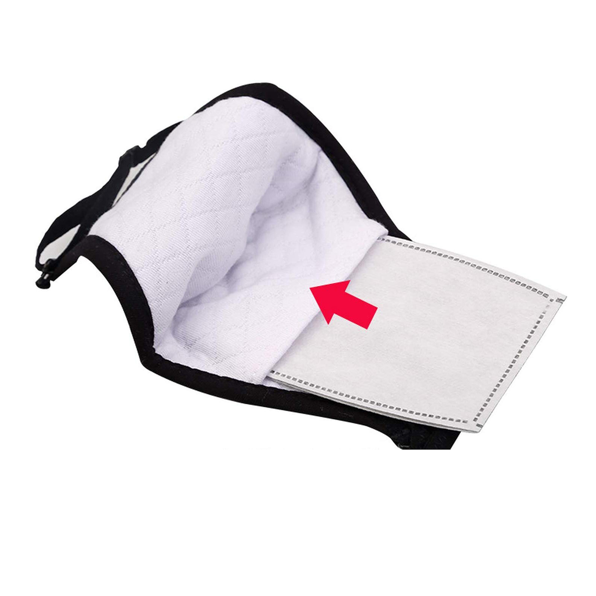 Adjustable Face Mask Anti-dust - Pm2.5 Filter Insert avis et prix