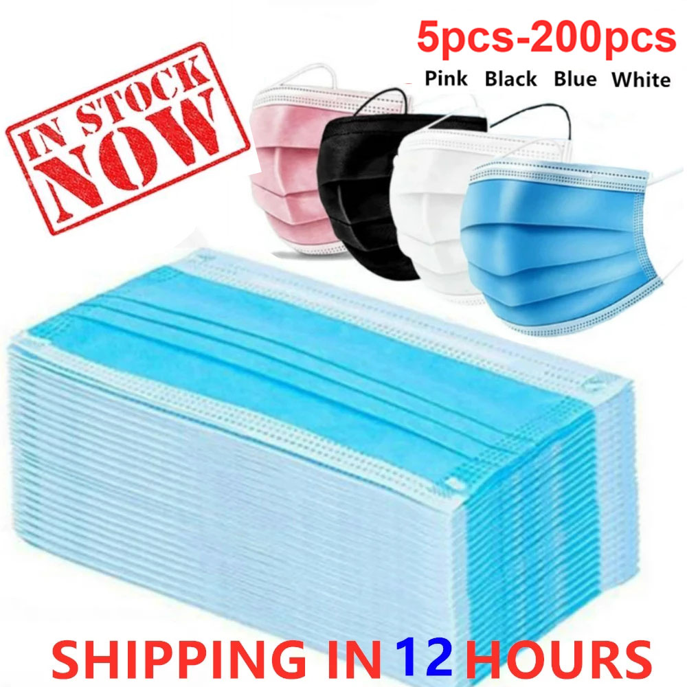 Mouth Masks 3-layer Anti-Dust  - Disposable Surgical Mask avis et prix