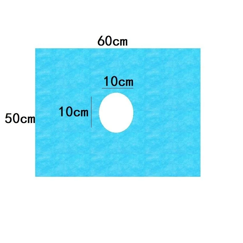 50pcs Disposable Surgical Drap - Disposable Mask Blue avis et prix