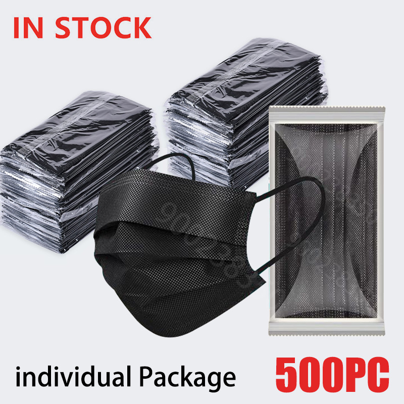 10-500Pcs Adults Mask Disposab - Disposable Surgical Mask avis et prix