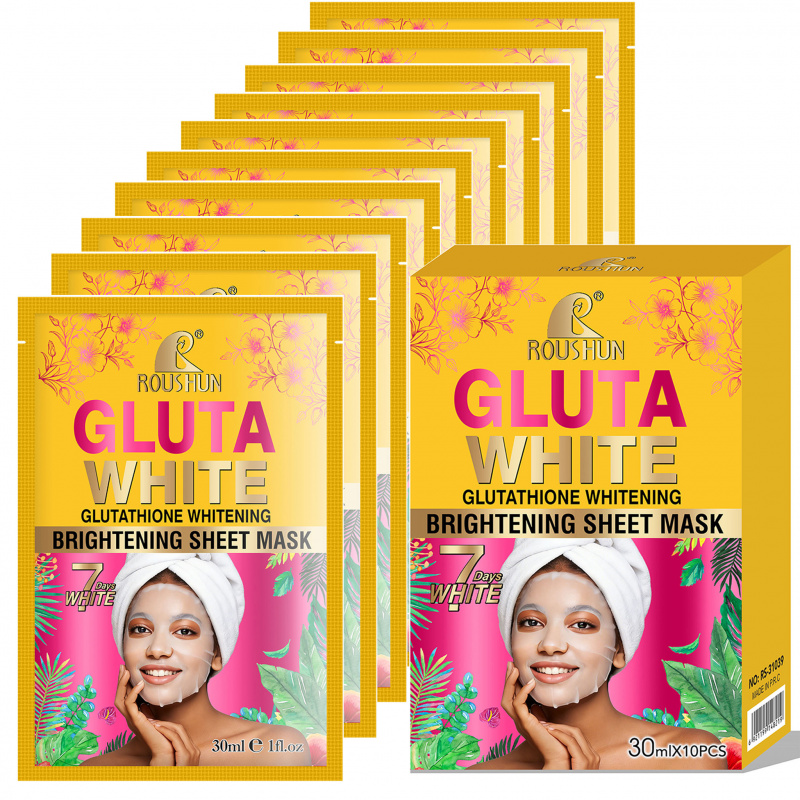 Gluta White Facial Mask Facial - Face Mask Storage Box avis et prix