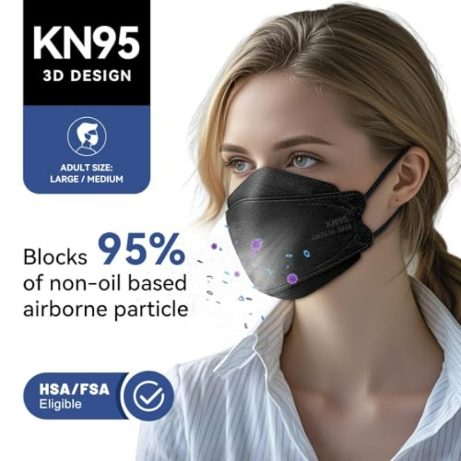 KN95 Face Mask Disposable Adul - Kn95 Respirator Mask avis et prix