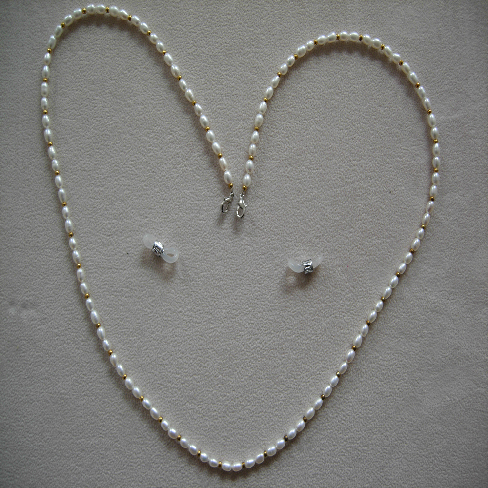 fashionable eyeglass beaded re - Mask Chain Holder avis et prix