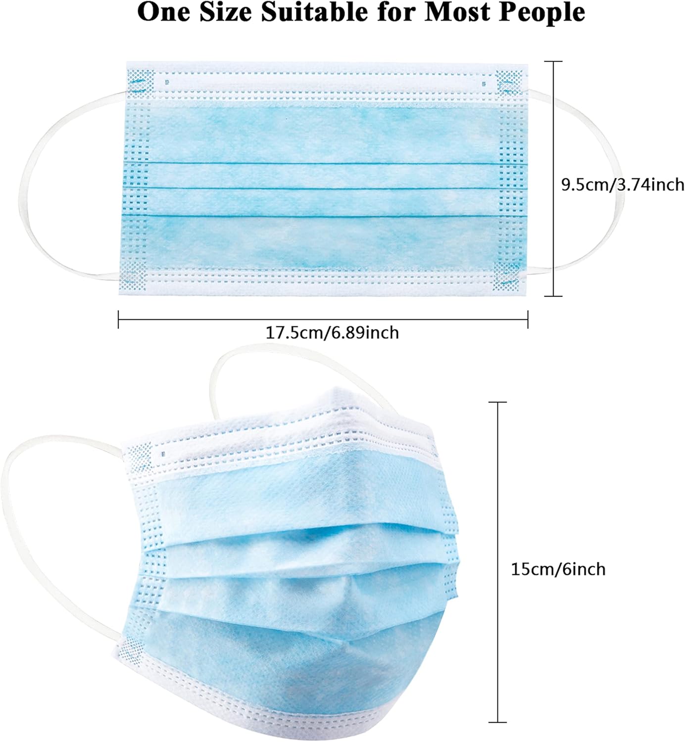 100pcs blue disposable protect - Disposable Mask Blue avis et prix