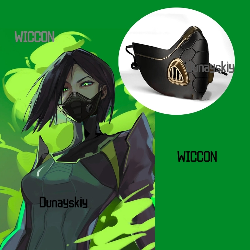 Valorant Viper Sexy Cosplay Pr - Black Face Mask Pack avis et prix