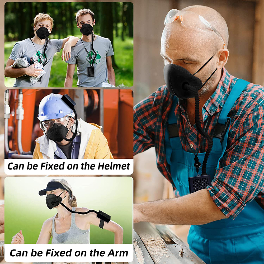 Electric KN95 Mask with Fan -  - Kn95 Respirator Mask avis et prix