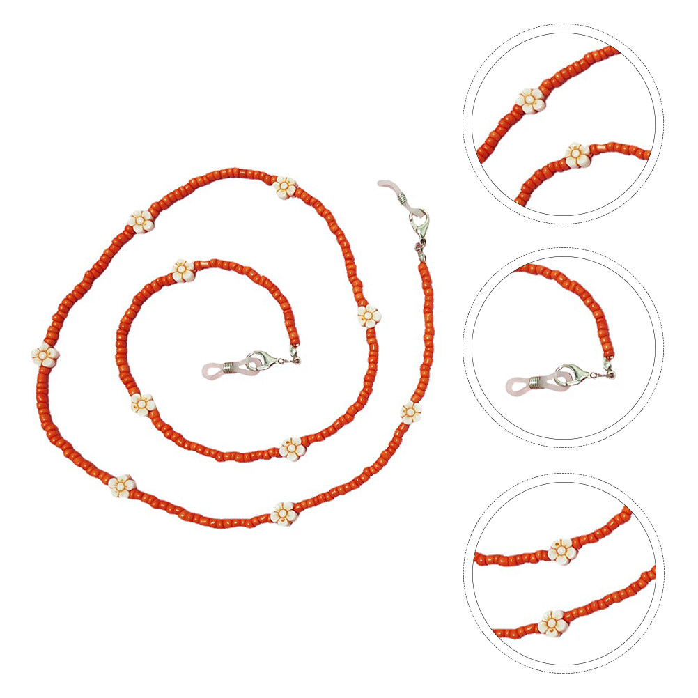 Bohemian Beaded Lanyard Chain  - Mask Chain Holder avis et prix
