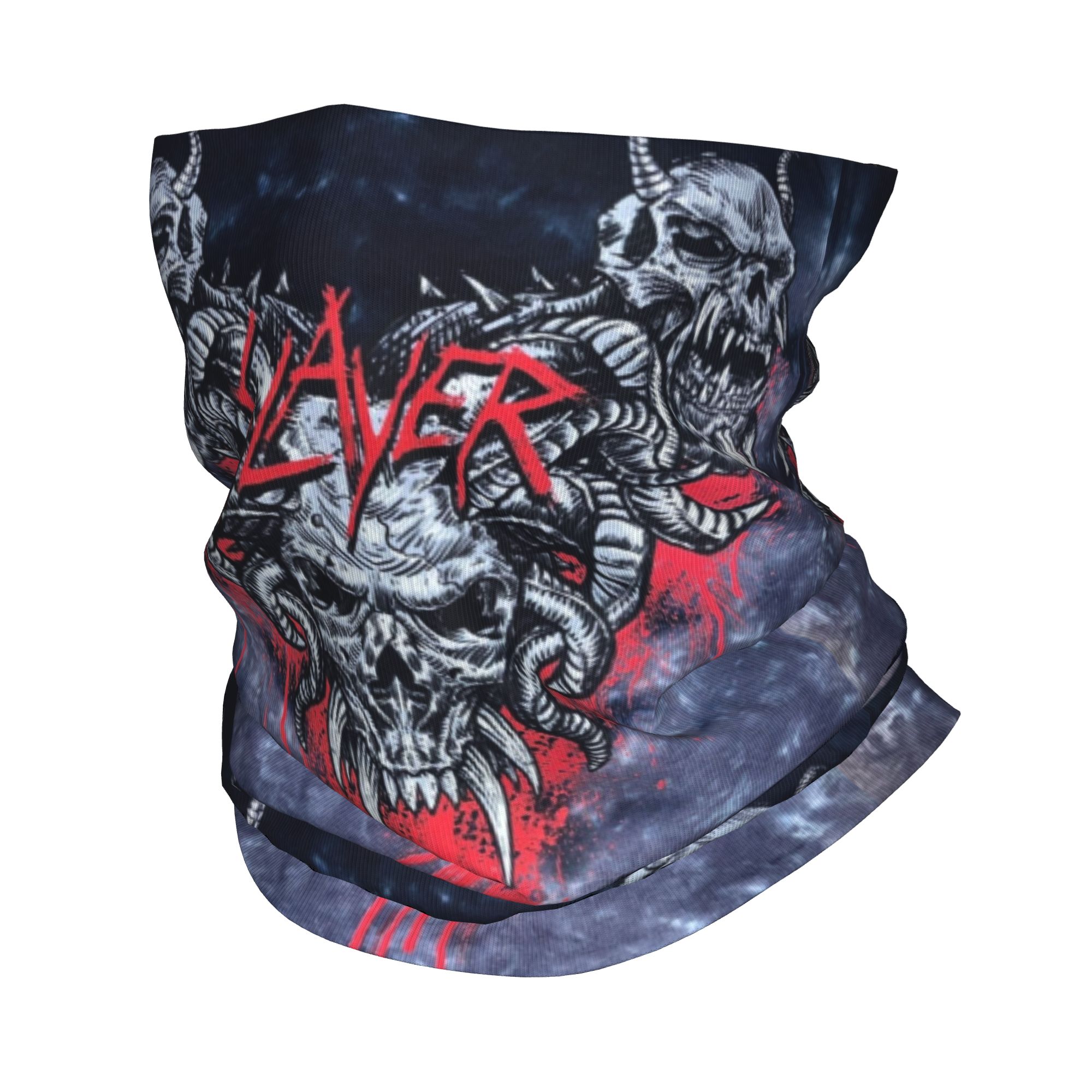 Custom Heavy Metal Rock  Slaye - Neck Gaiter Face Cover avis et prix