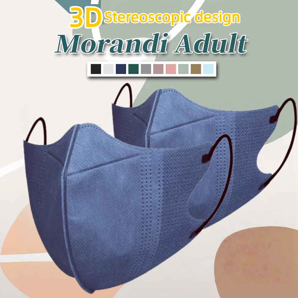 200Pcs/3D Three-Dimensional Da - Disposable Mask Blue avis et prix