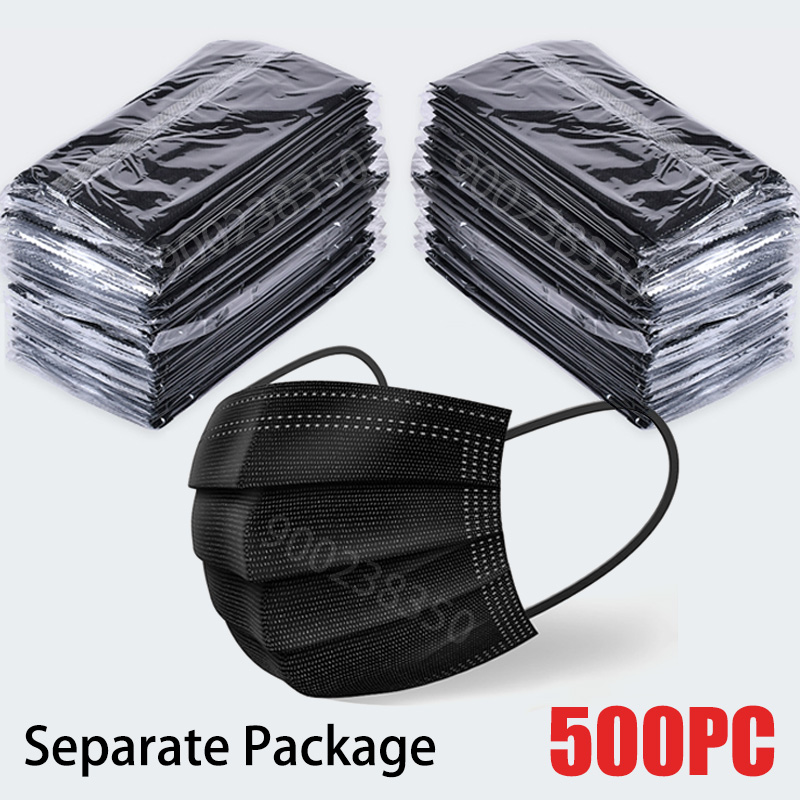 10/50/100/200/500pcs Mask Disp - Disposable Surgical Mask avis et prix