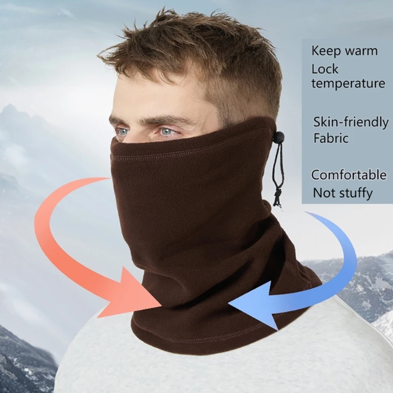 Winter Neck Warmer Gaiter Scar - Respirator Half Face avis et prix