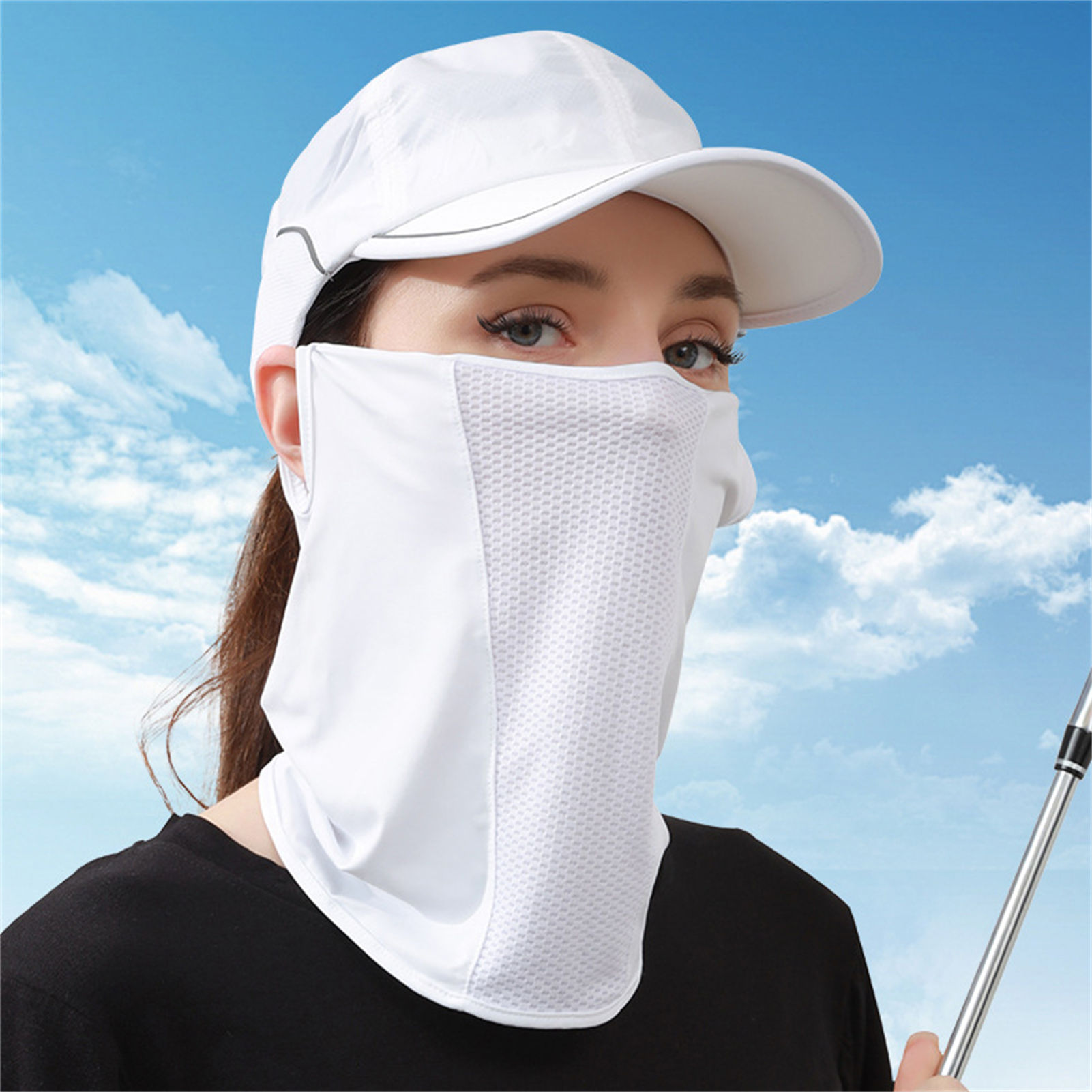 Ice Silk Sun Mask UPF50+ Breat - Sports Mask Breathable avis et prix