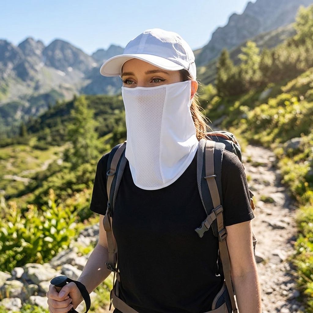 Ice Silk Sun Mask UPF50+ Breat - Sports Mask Breathable avis et prix
