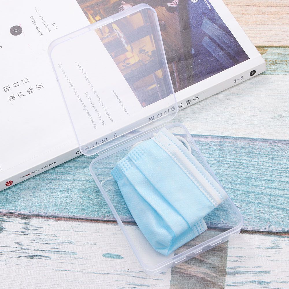 Protection Rectangle Container - Face Mask Storage Box avis et prix