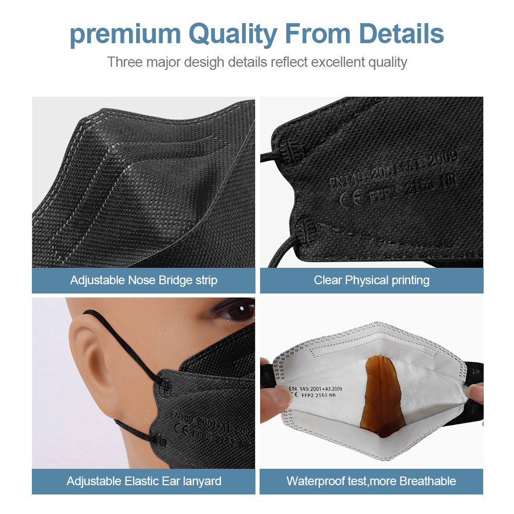 Adult Fish Shape Certified KN9 - Kn95 Respirator Mask avis et prix