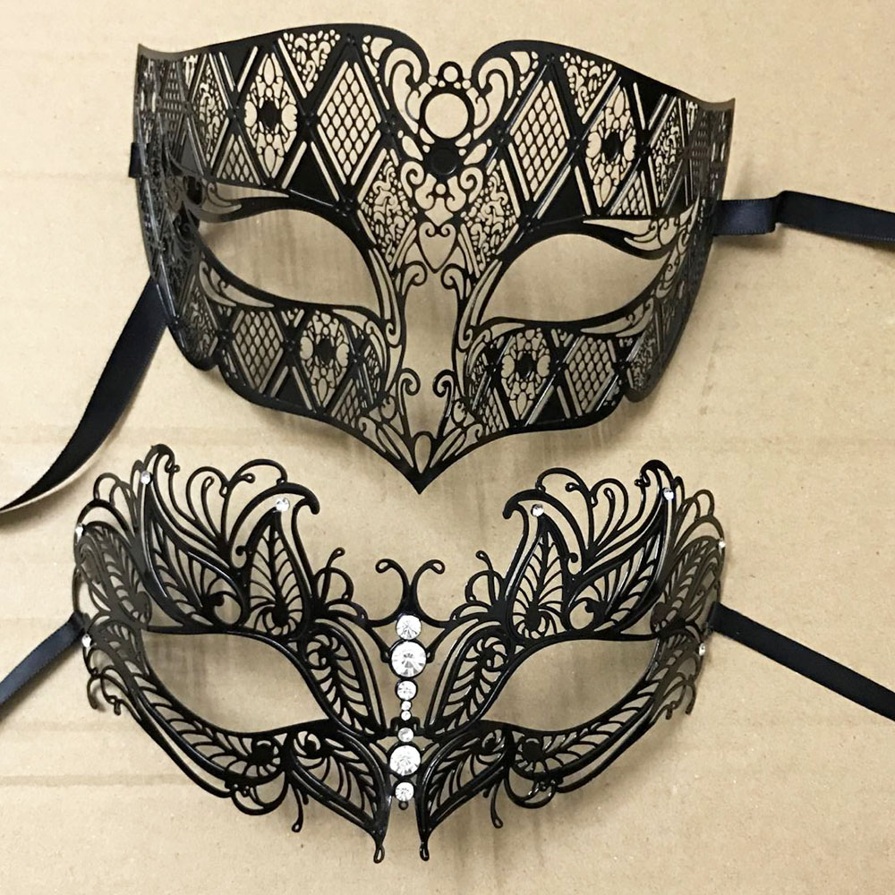 Luxury Silver Men Women Lovers - Black Face Mask Pack avis et prix