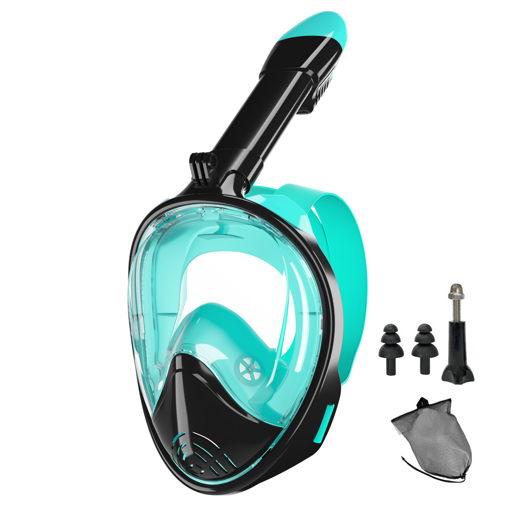 Full Face Snorkel Mask Silicon - Silicone Mask Bracket avis et prix