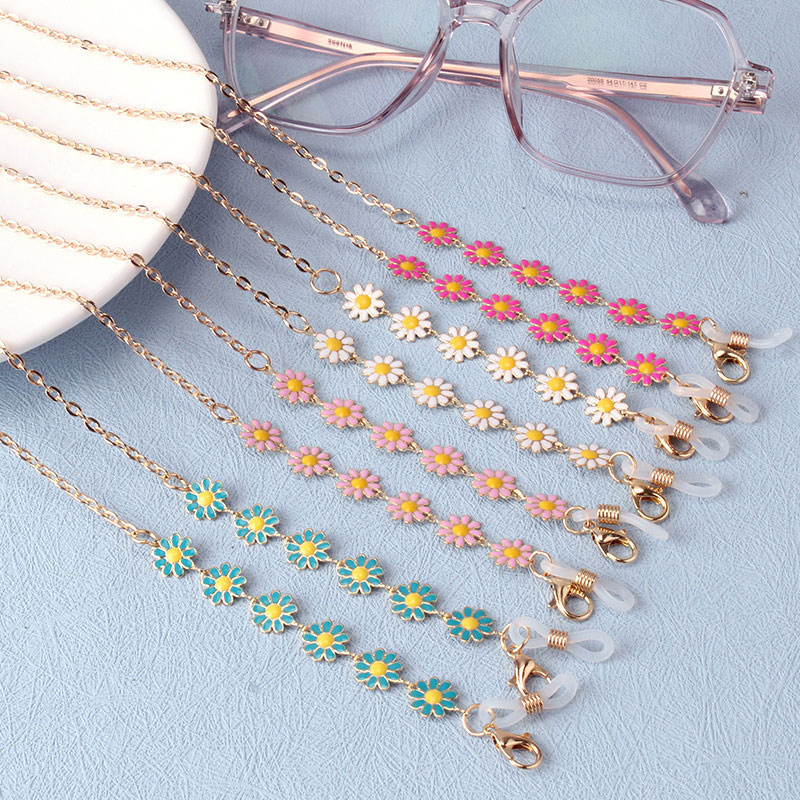 Stylish Flowers Glasses Chains - Mask Chain Holder avis et prix