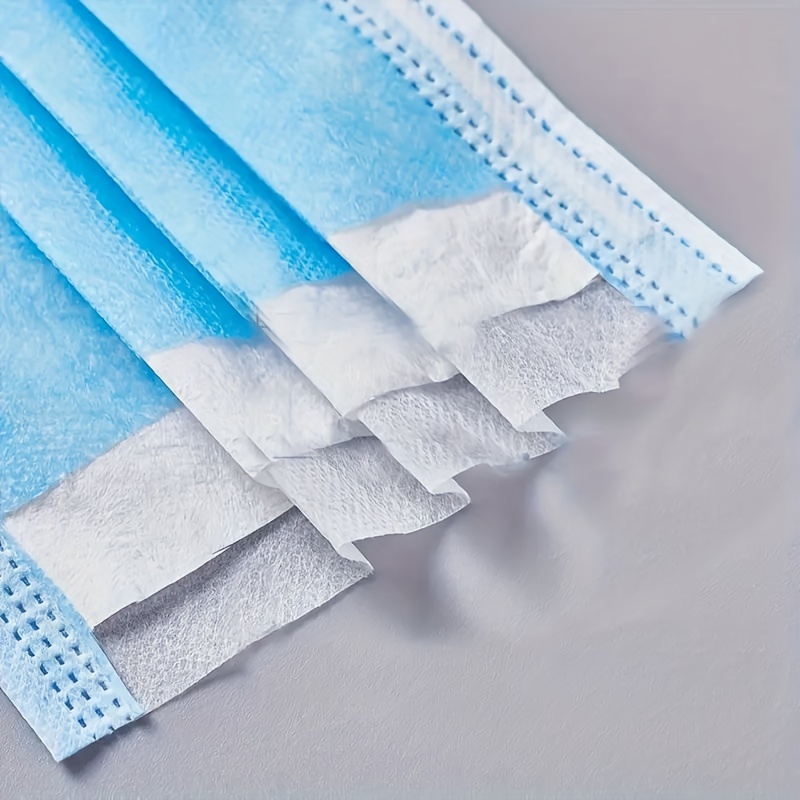 200Pcs Thickened Blue Disposab - Disposable Mask Blue avis et prix