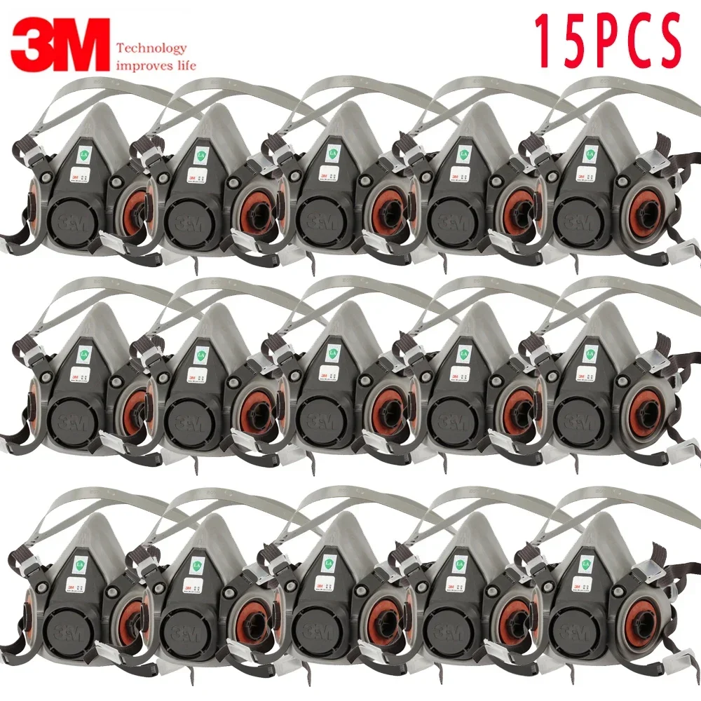 15p 3M 6200 Gas Mask for Spray - Dust Mask Construction avis et prix