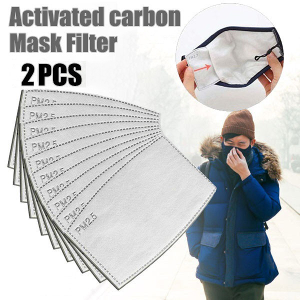 2PCS Mask Filter Element PM2.5 - Pm2.5 Filter Insert avis et prix