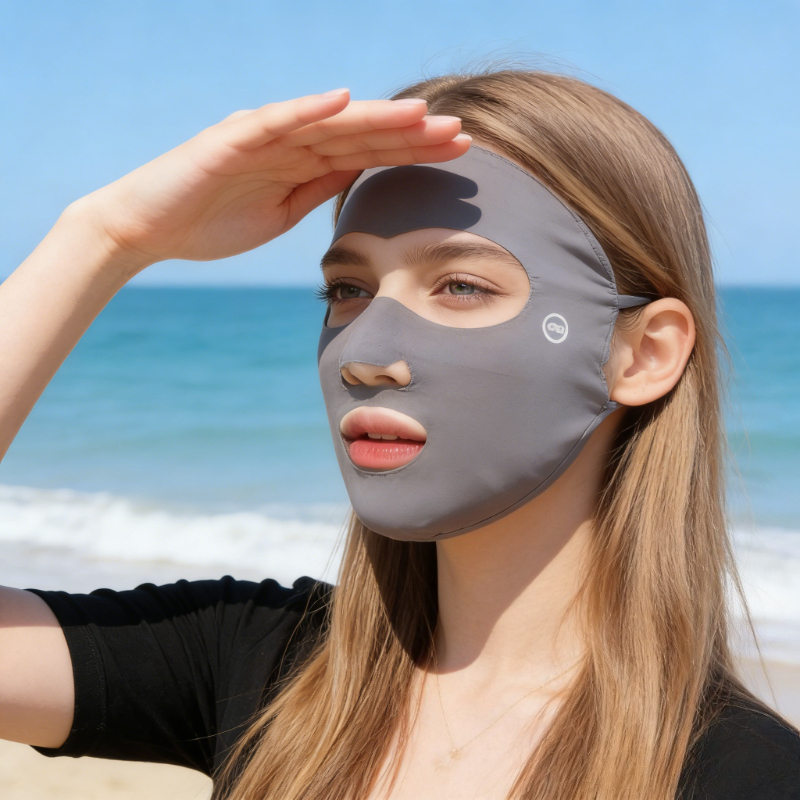 Summer Full Face Sunscreen Mas - Sports Mask Breathable avis et prix