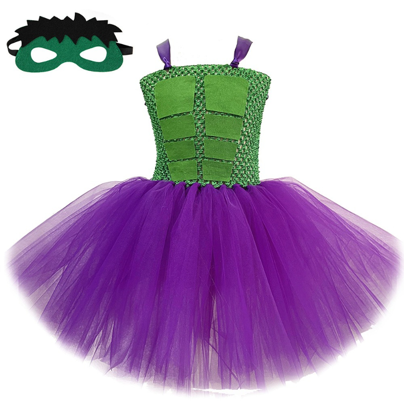 Girls for Superhero Hulk Costu - Kids Face Mask avis et prix