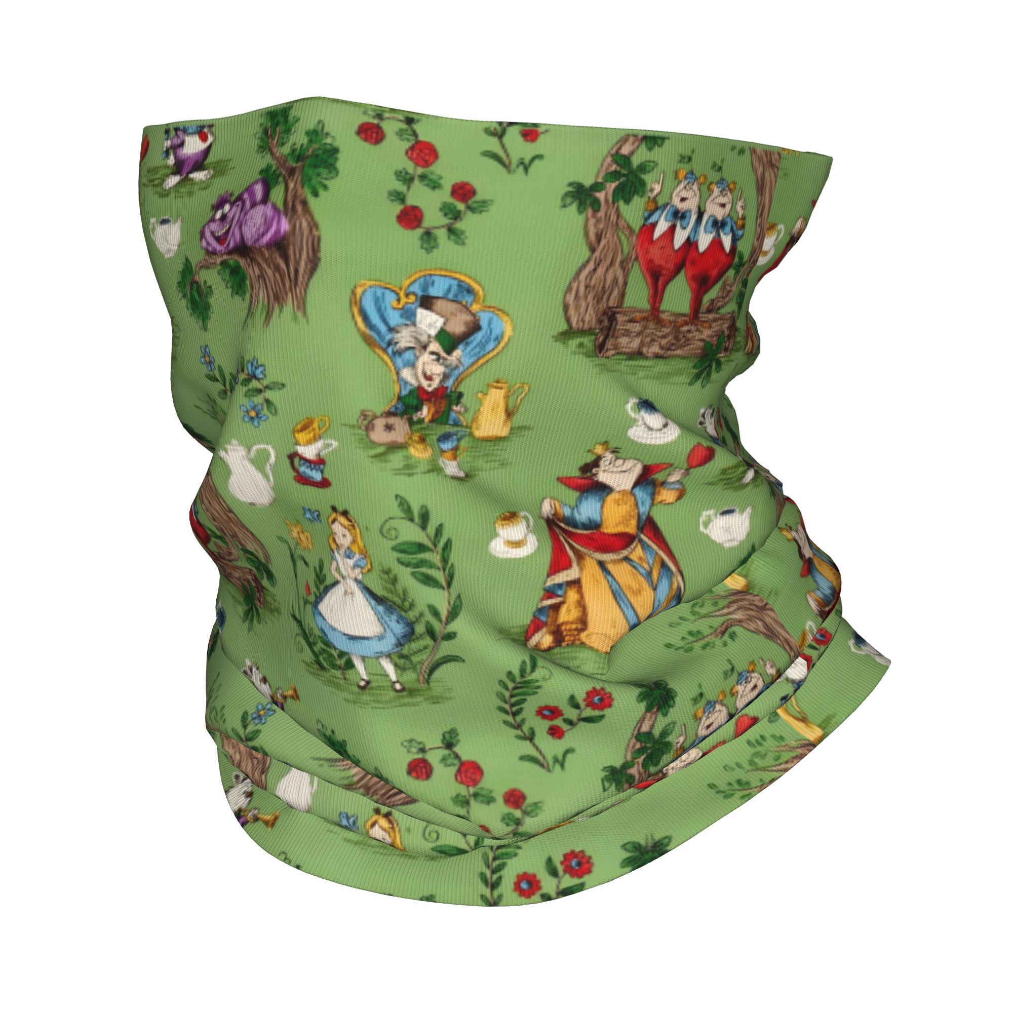 Custom A-Alice in W-Wonderland - Neck Gaiter Face Cover avis et prix