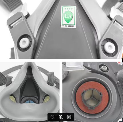 M 6100=S/ 6200=M/ 6300 =L resp - Dust Mask Construction avis et prix