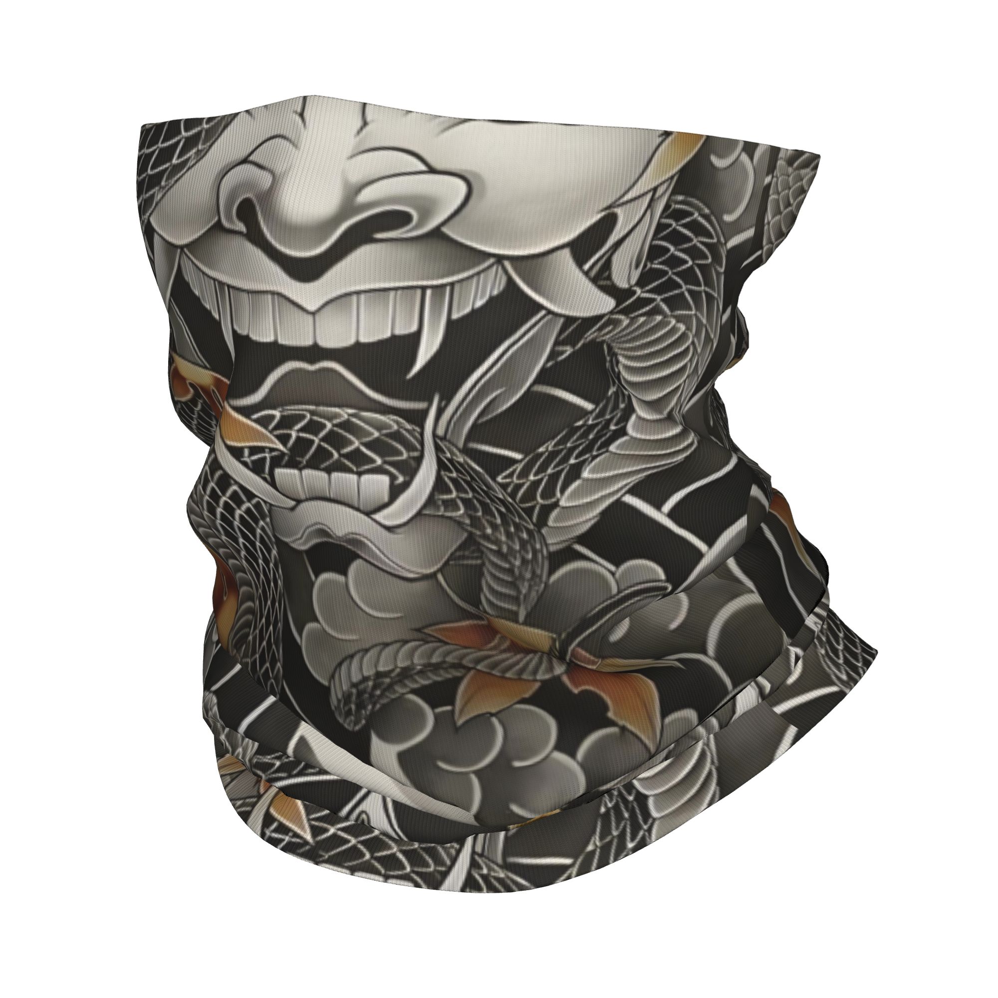 Custom Samurai Oni Demon Banda - Neck Gaiter Face Cover avis et prix