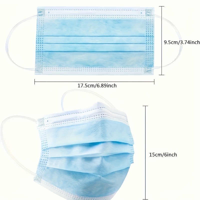 Delivery in 10 Days! 400Pcs Th - Disposable Mask Blue avis et prix
