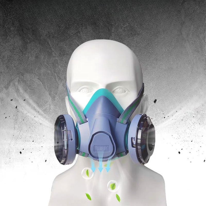 Dual Filter Silicone Half Face - Kn95 Respirator Mask avis et prix