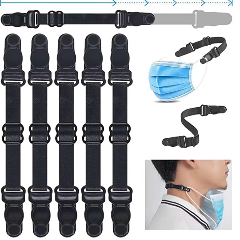 5PC Unisex Adjustable Mask Ext - Mask Lanyard Adjustable avis et prix