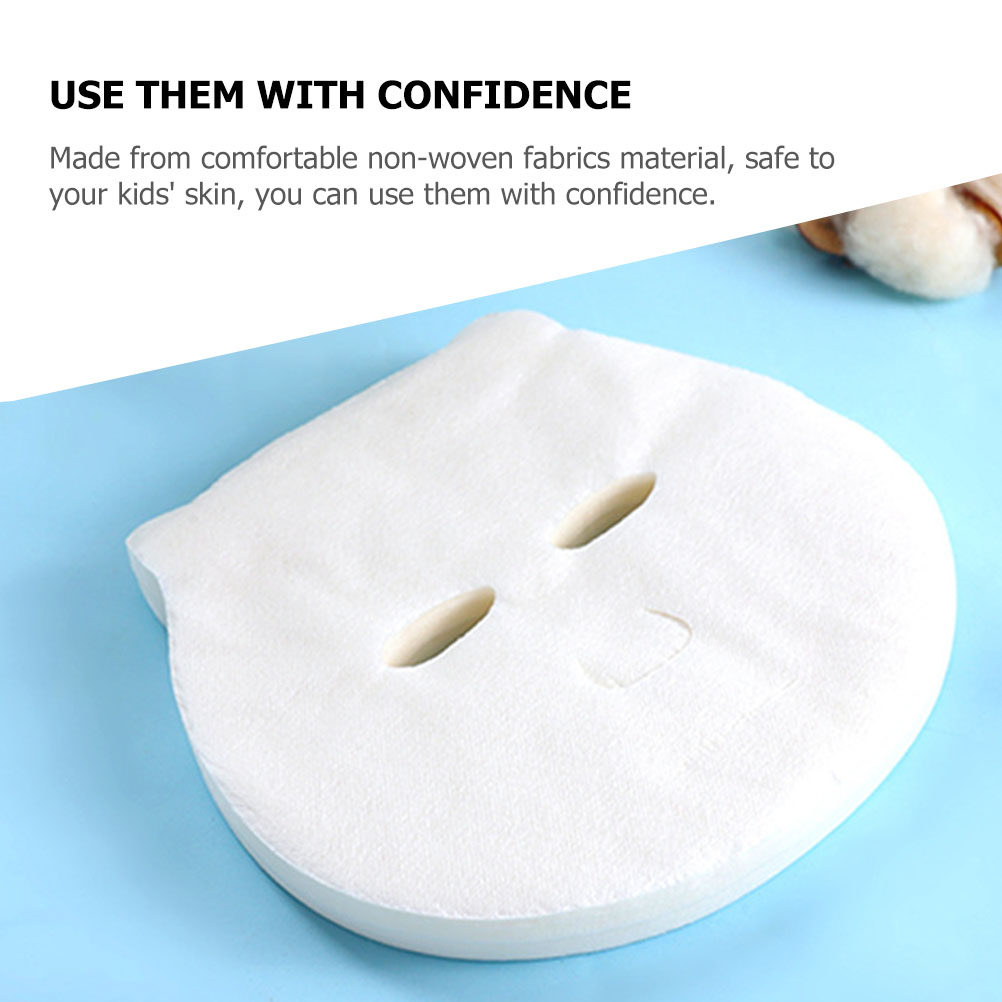 100Pcs Kids Face Mask Sheets H - Kids Face Mask avis et prix