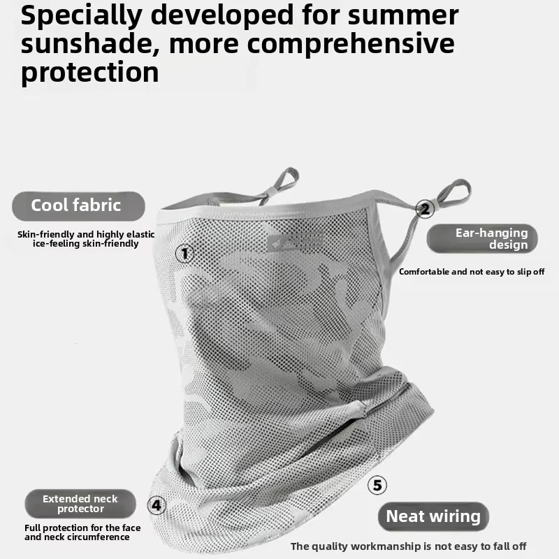 Cycling Mask Anti-UV Sunscreen - Sports Mask Breathable avis et prix